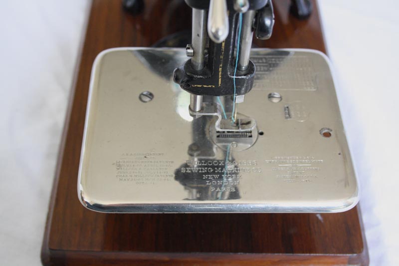 willcox gibbs sewing machine parts